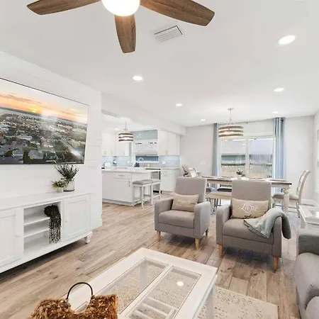 Beachside Vilano Lux Arcade Pets 6Min To Historic